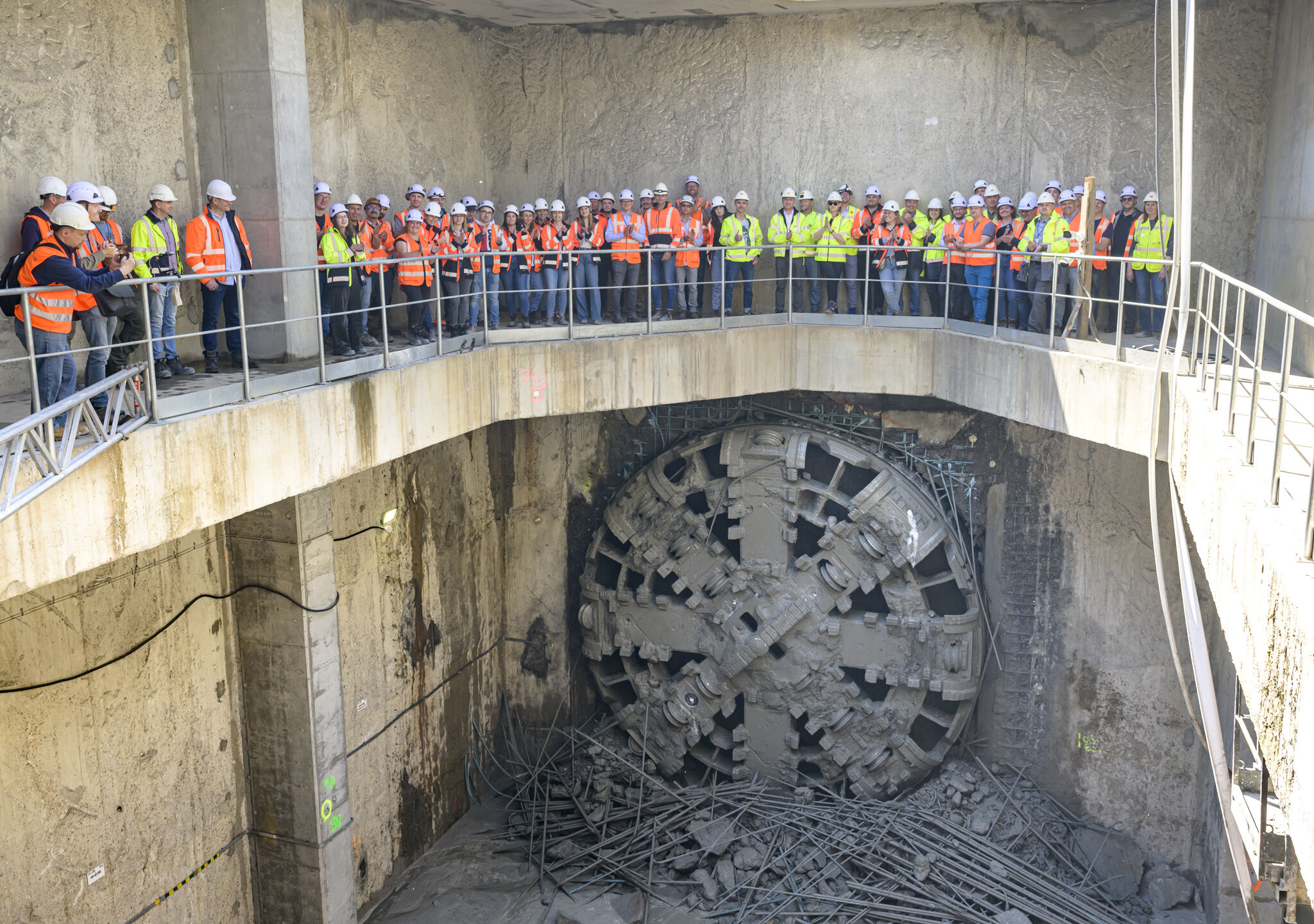 Gülermak, Varşova Metro Hattı II için Tünel Açma İşlemini Tamamladı
